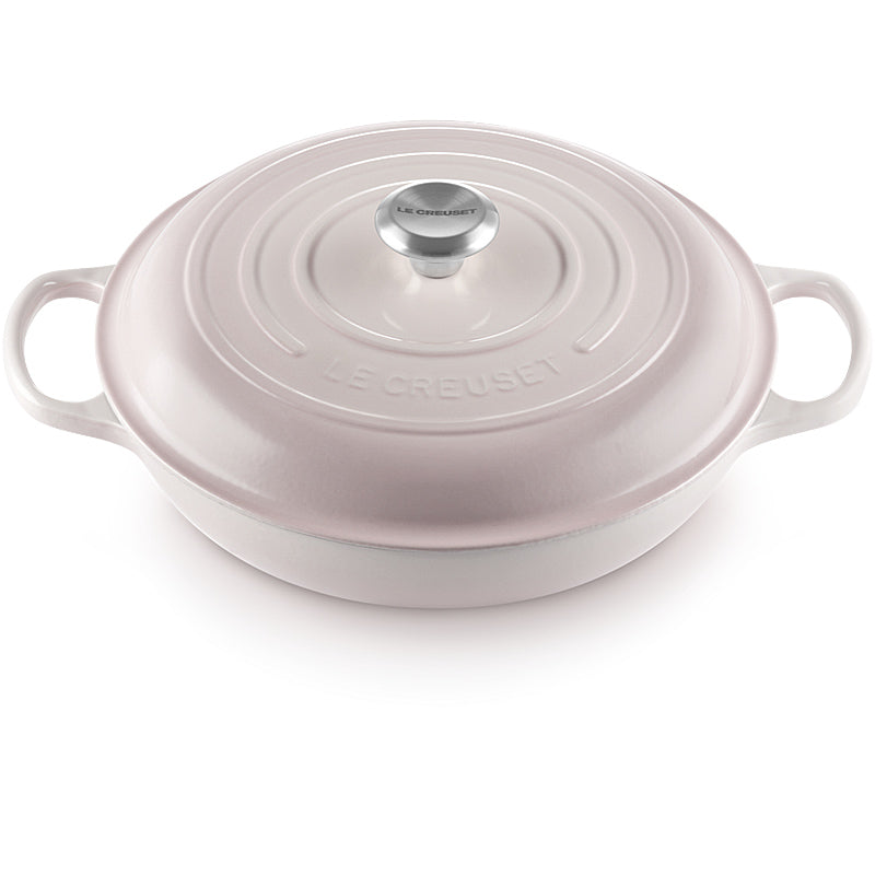 Le Creuset Gourmet professional pot Signature 30 cm Shell Pink 