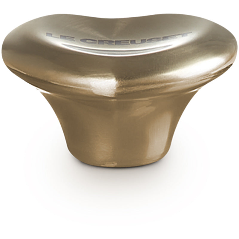 Le Creuset Heart Knob gold-colored