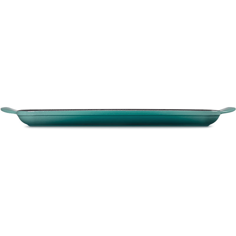 Le Creuset Grillplatte Signature 30 cm Bleu Riviera