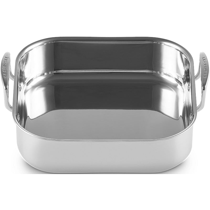 Le Creuset quadratische Bratreine 26 cm 3-ply Edelstahl