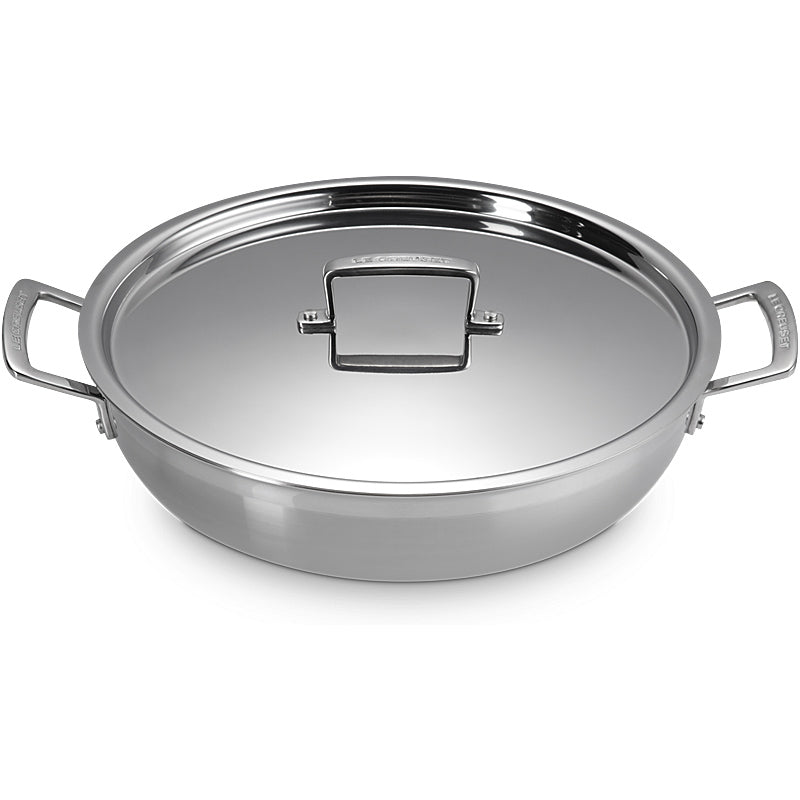Le Creuset 3-ply Profipfanne incl. Deckel 30 cm
