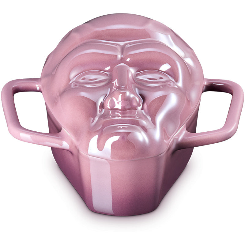 Le Creuset Talosianer Mini-Cocotte 300ml Pearlized Mauve Pink aus Steinzeug