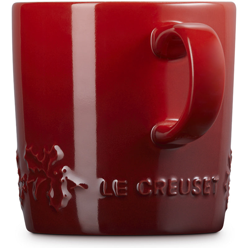 Le Creuset Becher Holly 350 ml Kirschrot