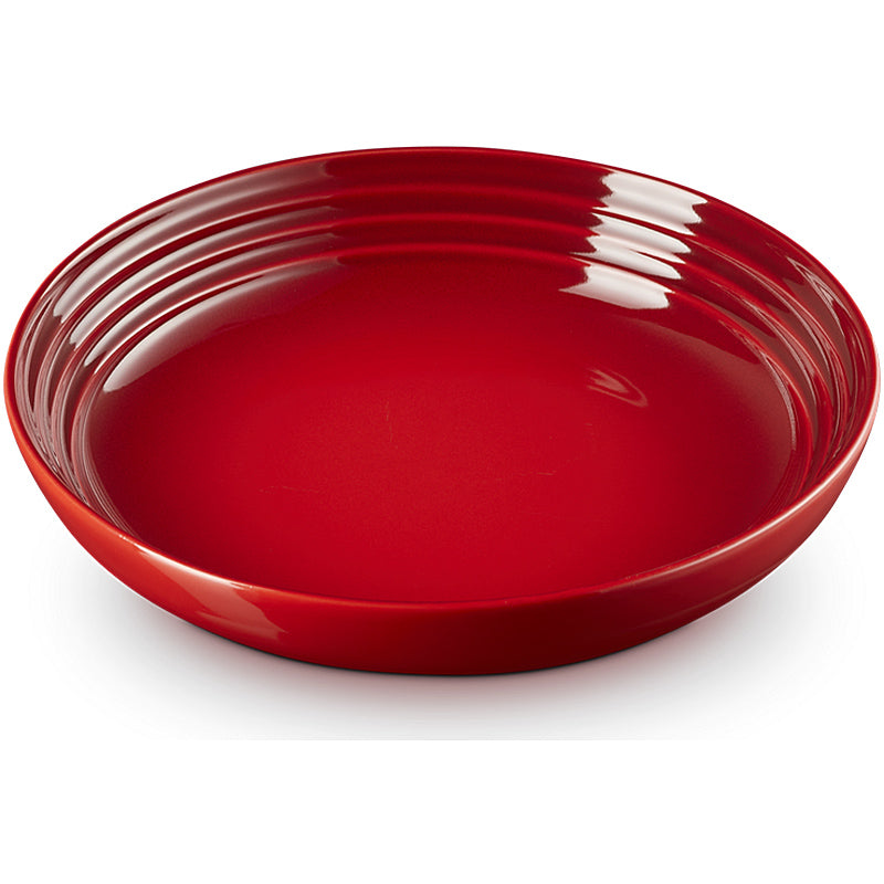 Le Creuset Suppenteller 22 cm Kirschrot