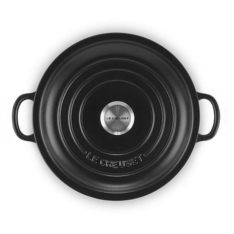 Le Creuset Gourmet professional pot Signature 28 cm matt black