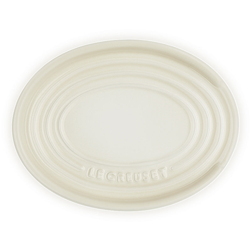 le Creuset spoon rest oval 16 cm meringue 