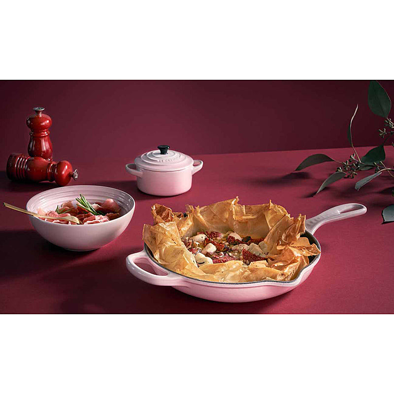 Le Creuset Brat- und Servierpfanne Signature 23cm Shell Pink