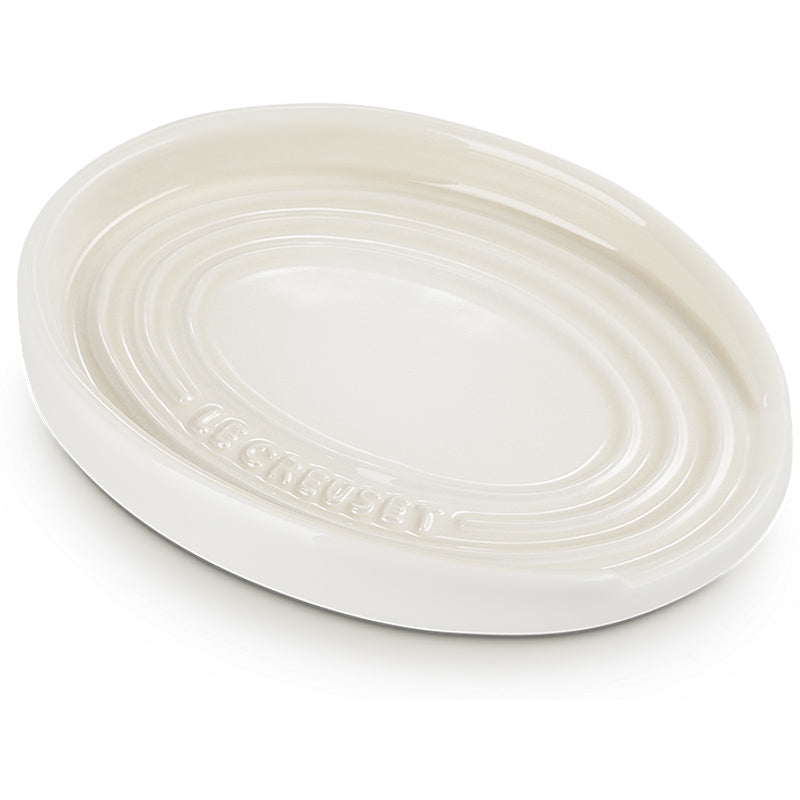 le Creuset spoon rest oval 16 cm meringue 