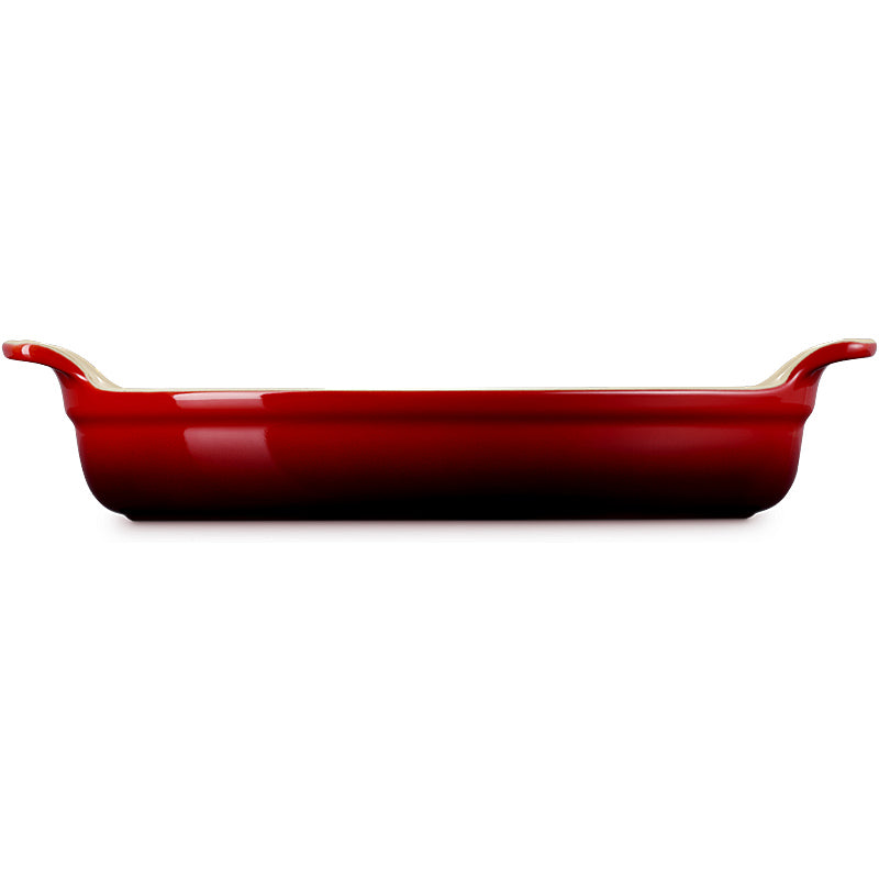 Le Creuset Auflaufform Tradition oval 28 cm Kirschrot