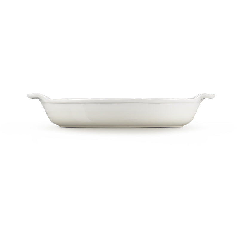 Le Creuset Auflaufform Tradition oval 28 cm Meringue