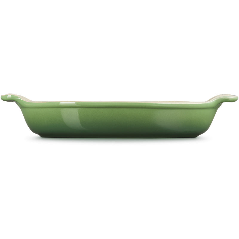 Le Creuset Auflaufform Tradition oval 28 cm Bamboo Green