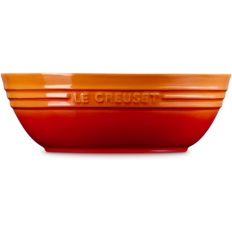 Le Creuset Servierschale oval 29 cm Ofenrot