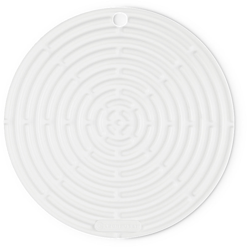 Le Creuset Silicone Pot Holder Classic 20 cm White 