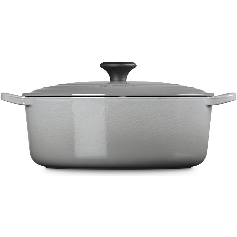 Le Creuset Bräter Tradition oval 29cm Perlgrau