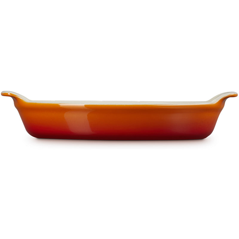 Le Creuset Mini-Auflaufform Tradition oval 180 ml Ofenrot
