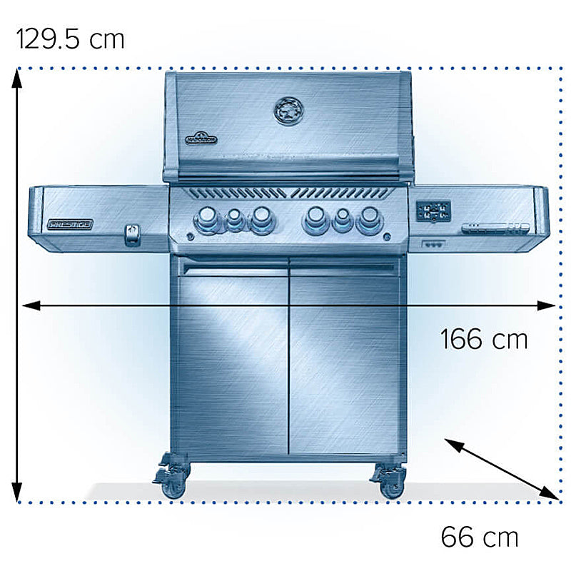 Napoleon Phantom Prestige 500 Gasgrill Connected Mattschwarz