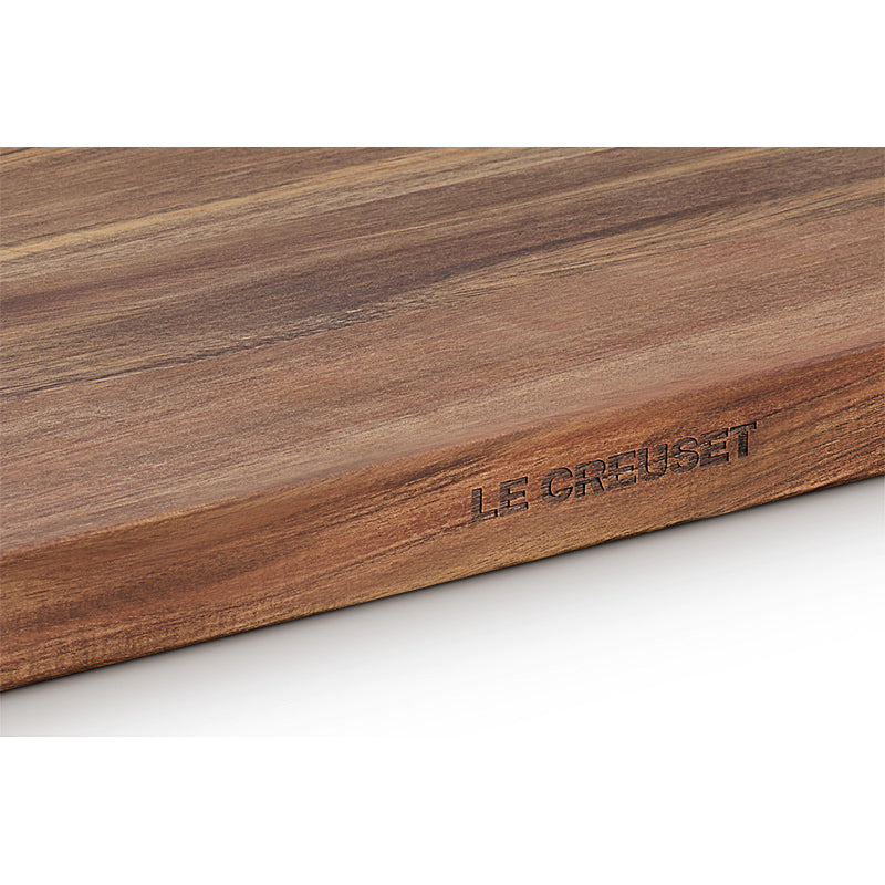 Le Creuset Schneidebrett 40 cm Akazienholz