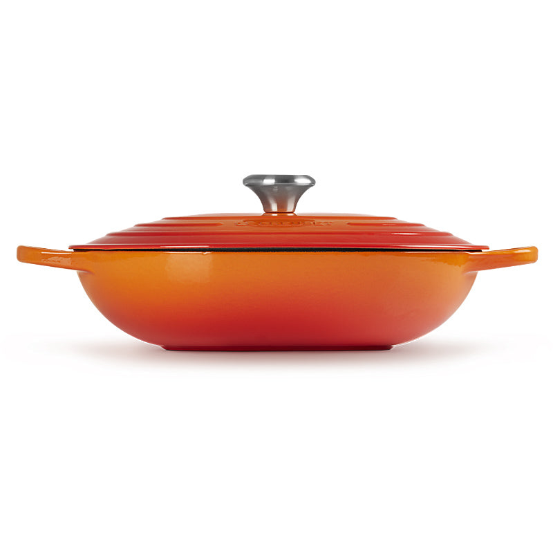 Le Creuset Oblong Signature 31 cm Ofenrot