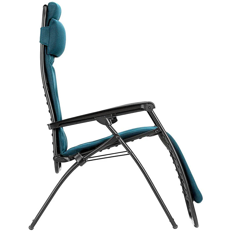 Lafuma RSX Clip relaxation chair Air Comfort Zero Gravity Color: CORAL BLUE TUBE NOIR LFM2058-6893