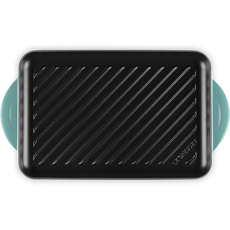 Le Creuset Grillplatte Signature 30 cm Bleu Riviera