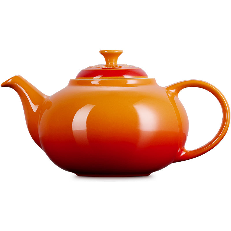 Le Creuset Teekanne mit Sieb 1,3 l Ofenrot