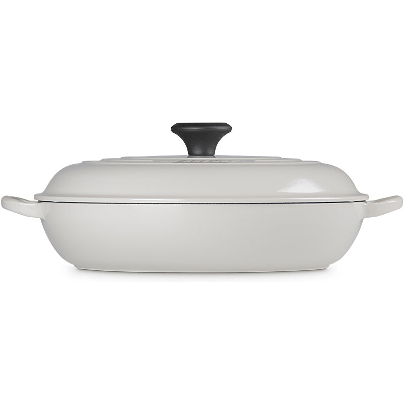 Le Creuset Gourmet-Profitopf Tradition 30 mit Phenolknopf Creme