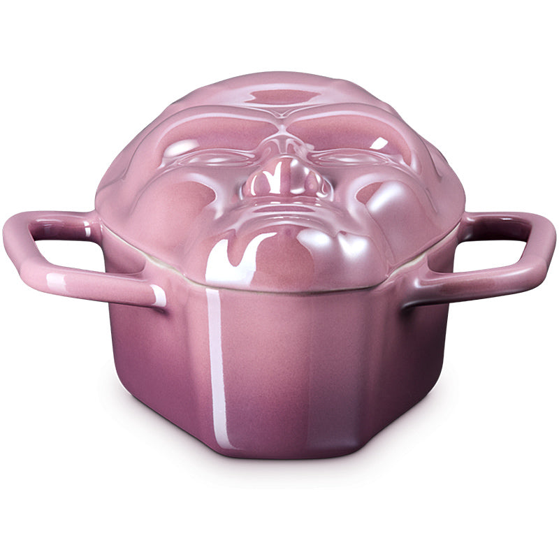 Le Creuset Talosianer Mini-Cocotte 300ml Pearlized Mauve Pink aus Steinzeug