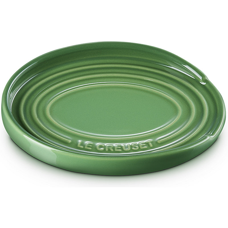 le Creuset Löffelablage oval Bamboo Green