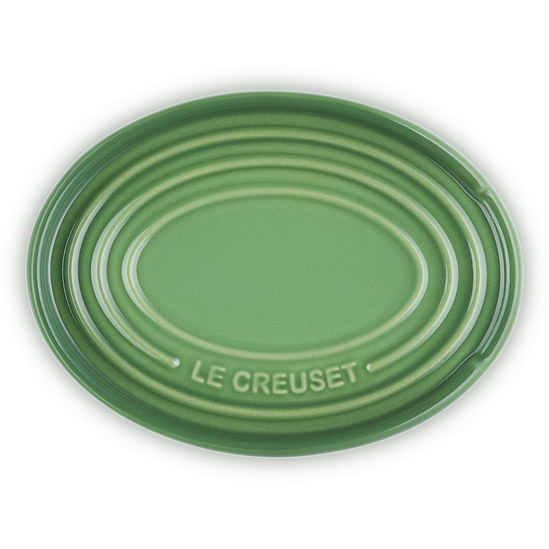 le Creuset spoon rest oval 16 cm bamboo 