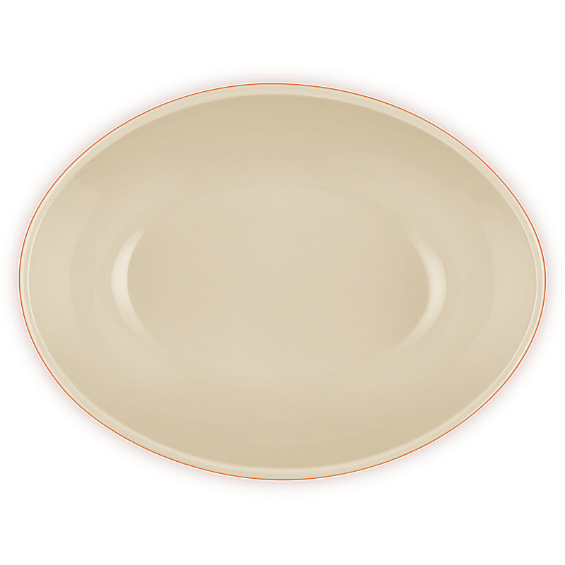 Le Creuset Servierschale oval 29 cm Ofenrot