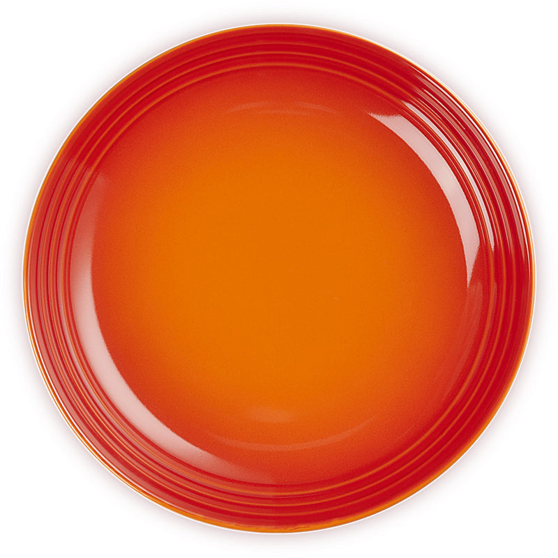 Le Creuset Suppenteller 22 cm Ofenrot