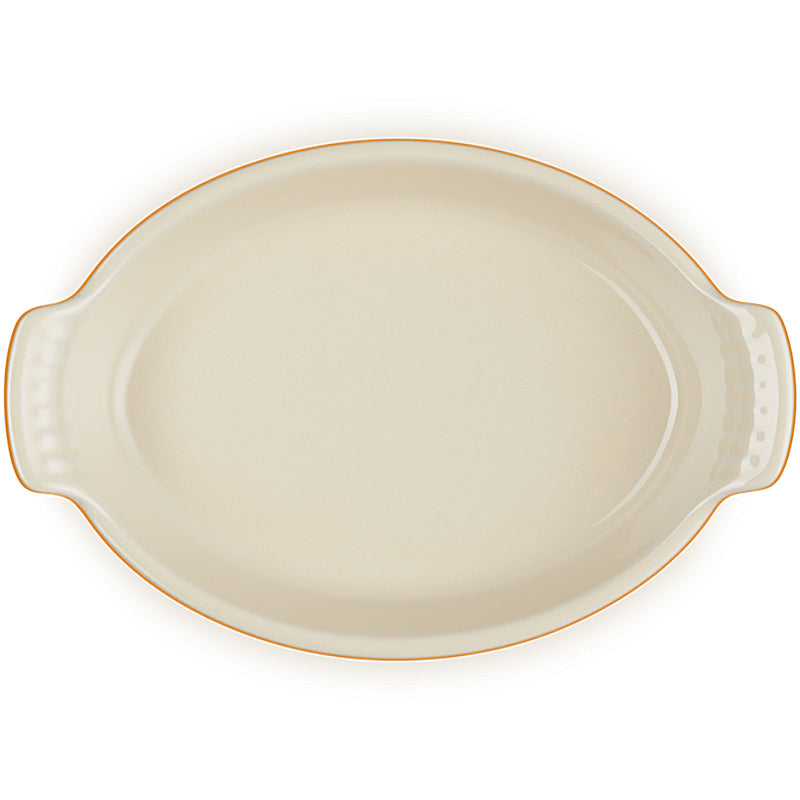 Le Creuset Mini-Auflaufform Tradition oval 180 ml Ofenrot