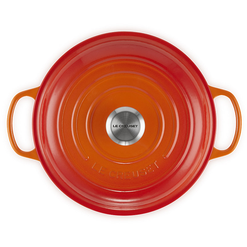 Le Creuset Gourmet professional pot Signature 28 cm oven red