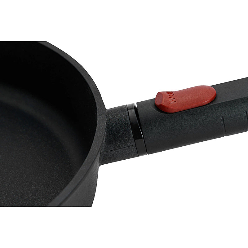 WOLL Cast Iron Pan Eco Logic QXR - suitable for induction cooktops, with removable handle