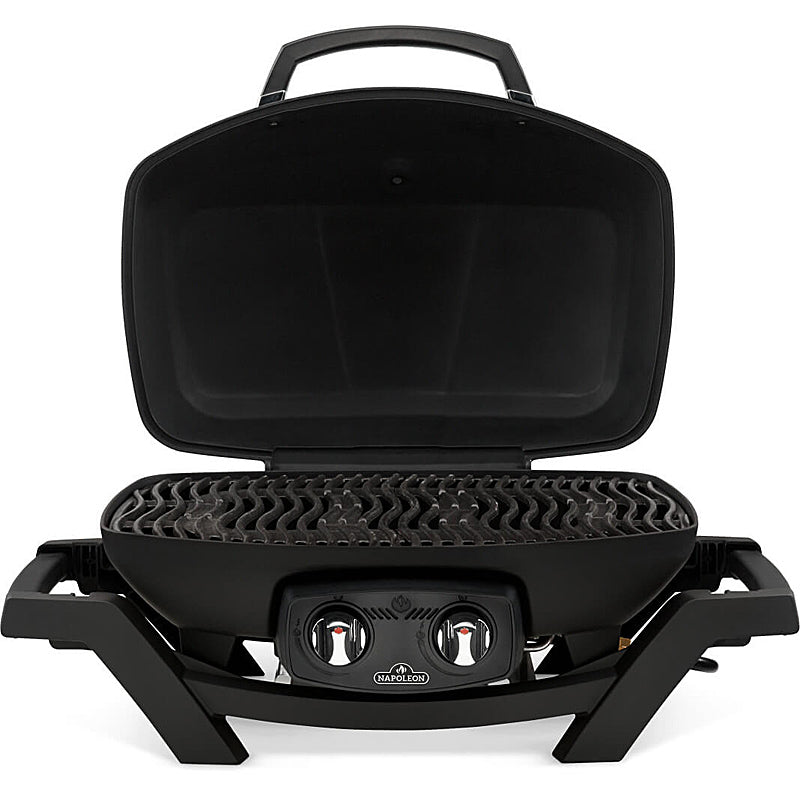 Napoleon PRO285-BK TRAVELQ PRO285 inkl. Grillplatte, Warmhalterost & Abdeckhaube