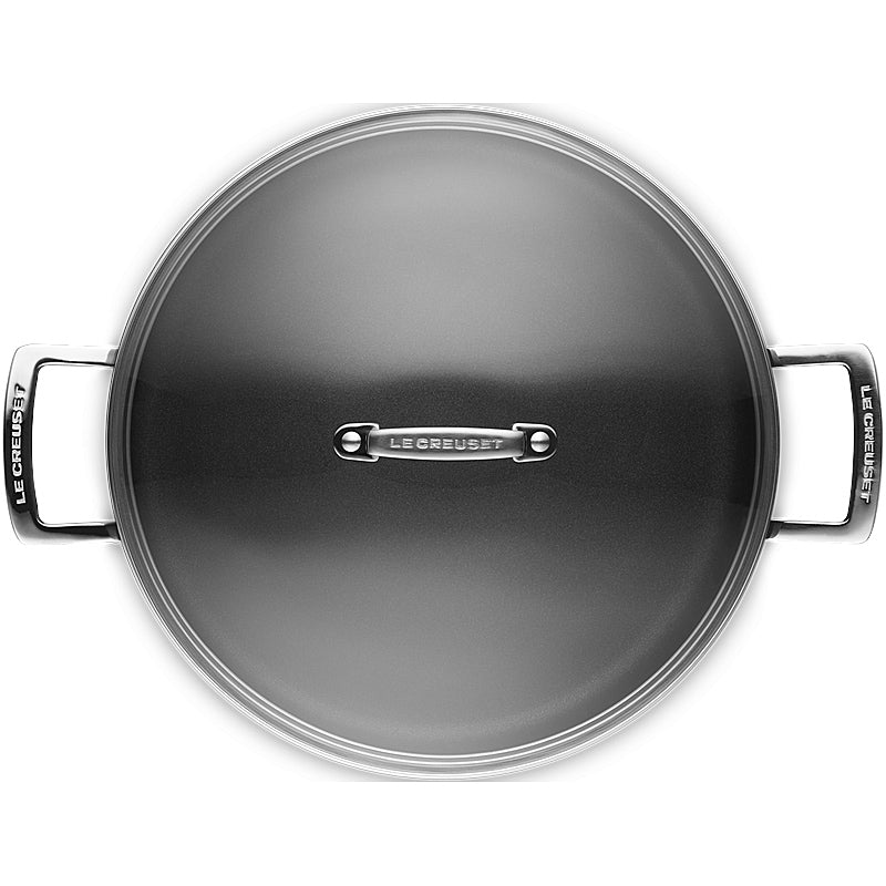Le Creuset Aluminium-Schmorpfanne mit Glasdeckel 30 cm