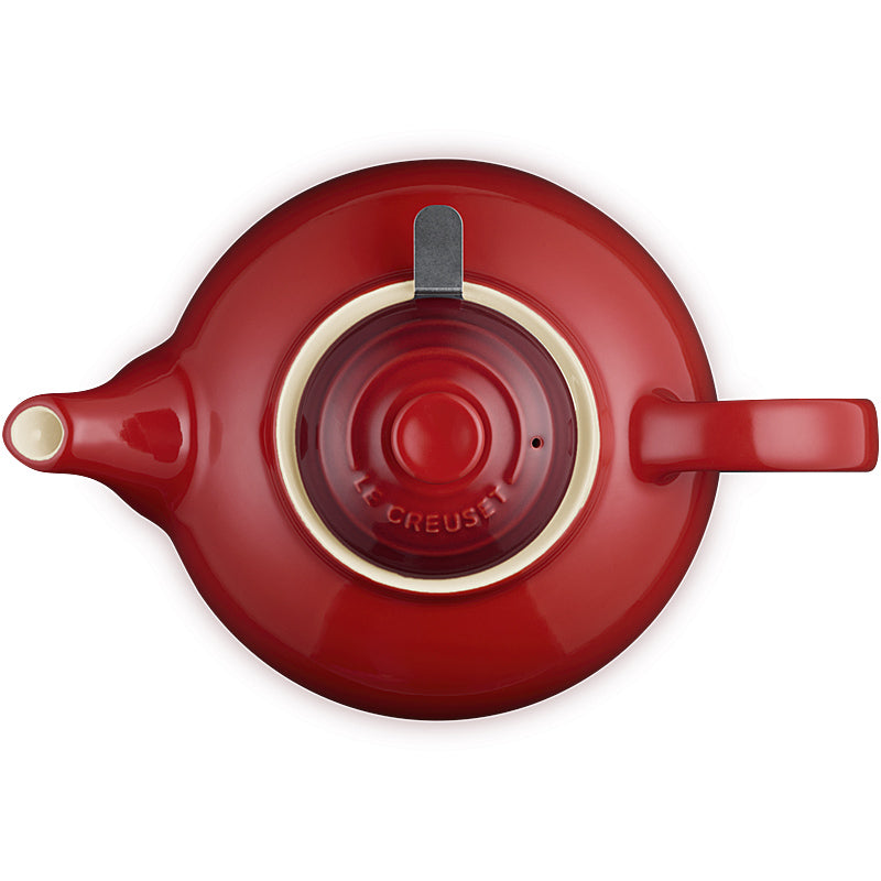 Le Creuset Teekanne mit Sieb 1,3 l Kirschrot