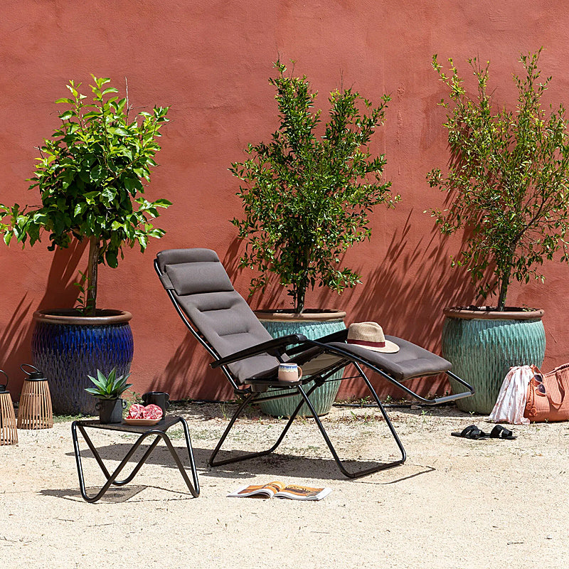 Lafuma RSX XL Clip Relaxation Chair Air Comfort Zero Gravity Color: TAUPE TUBE NOIR LFM2059-7057