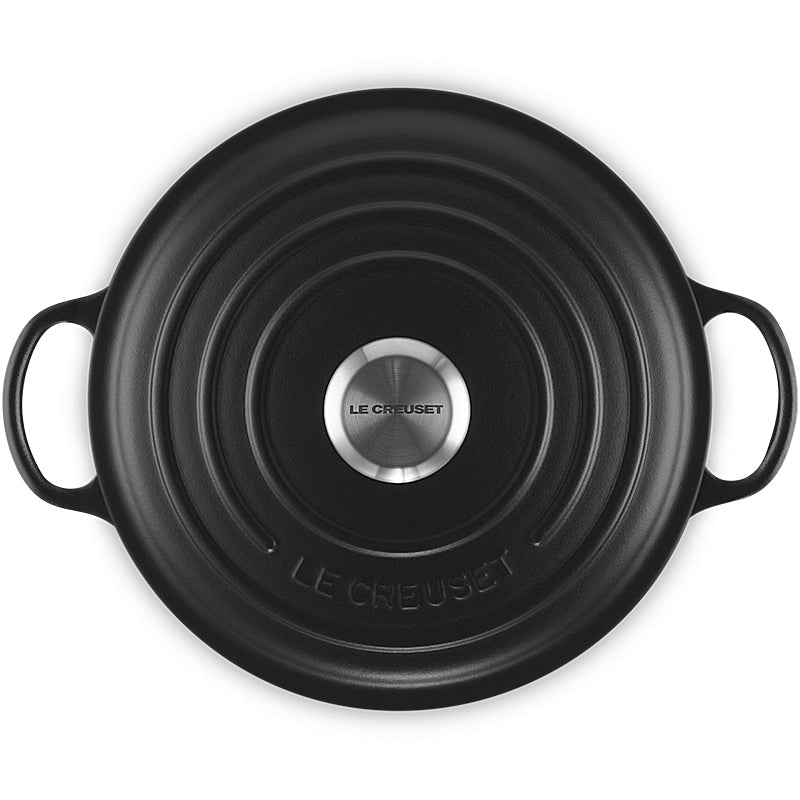 Le Creuset La Marmite Signature 24 cm Schwarz