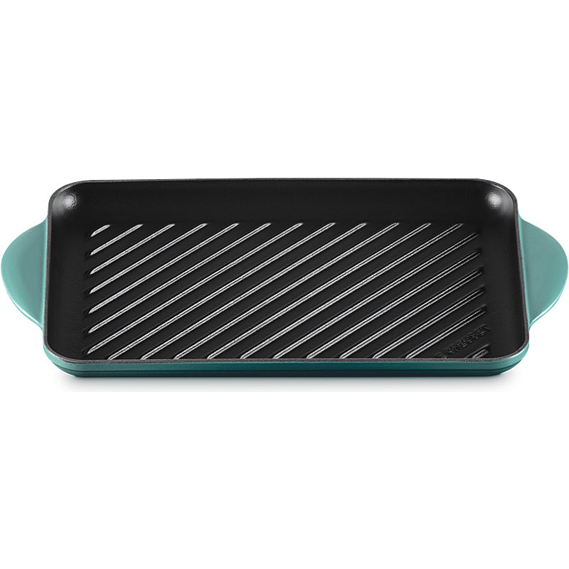 Le Creuset Grillplatte Signature 30 cm Bleu Riviera