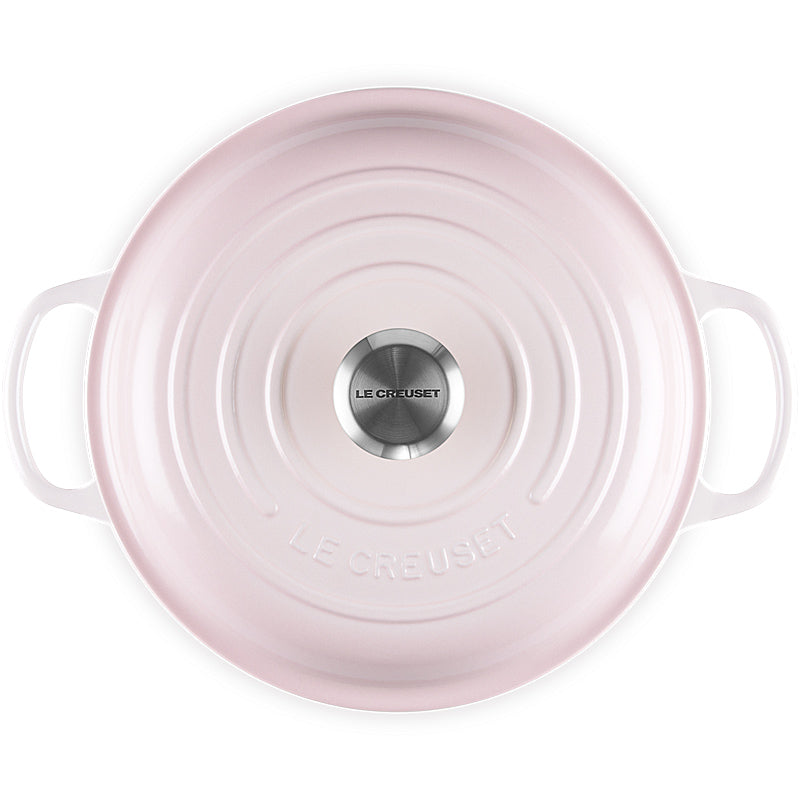 Le Creuset GOURMET PROFESSIONAL POT SIGNATURE 26 CM SHELL PINK 