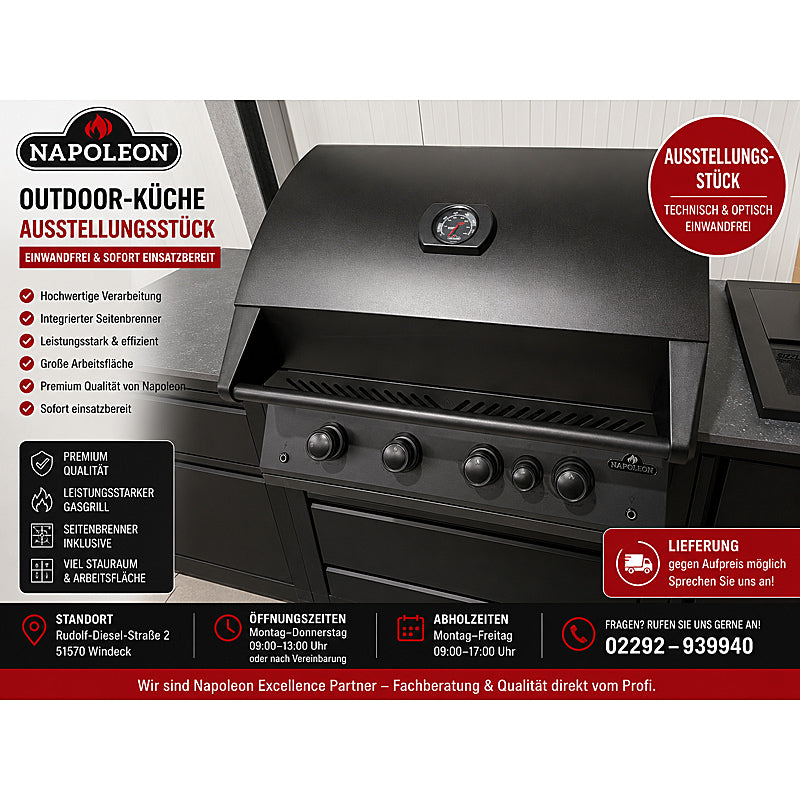 Napoleon Oasis Compact 106 Outdoor-Küche Ausstellungsstück ODK106-BIG32RBPMK-1-DE