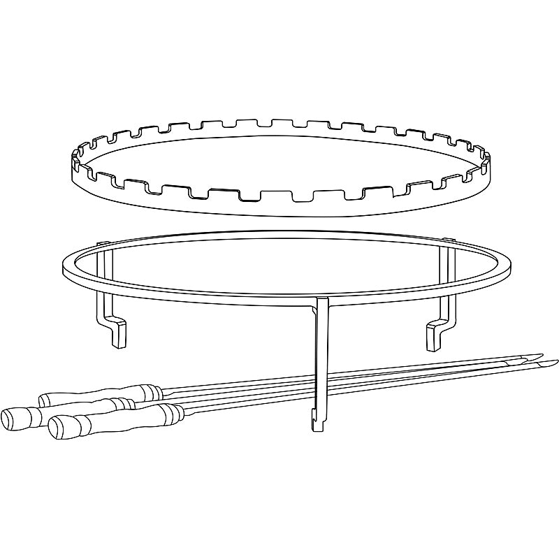 OFYR Horizontal Skewer Set 100cm
