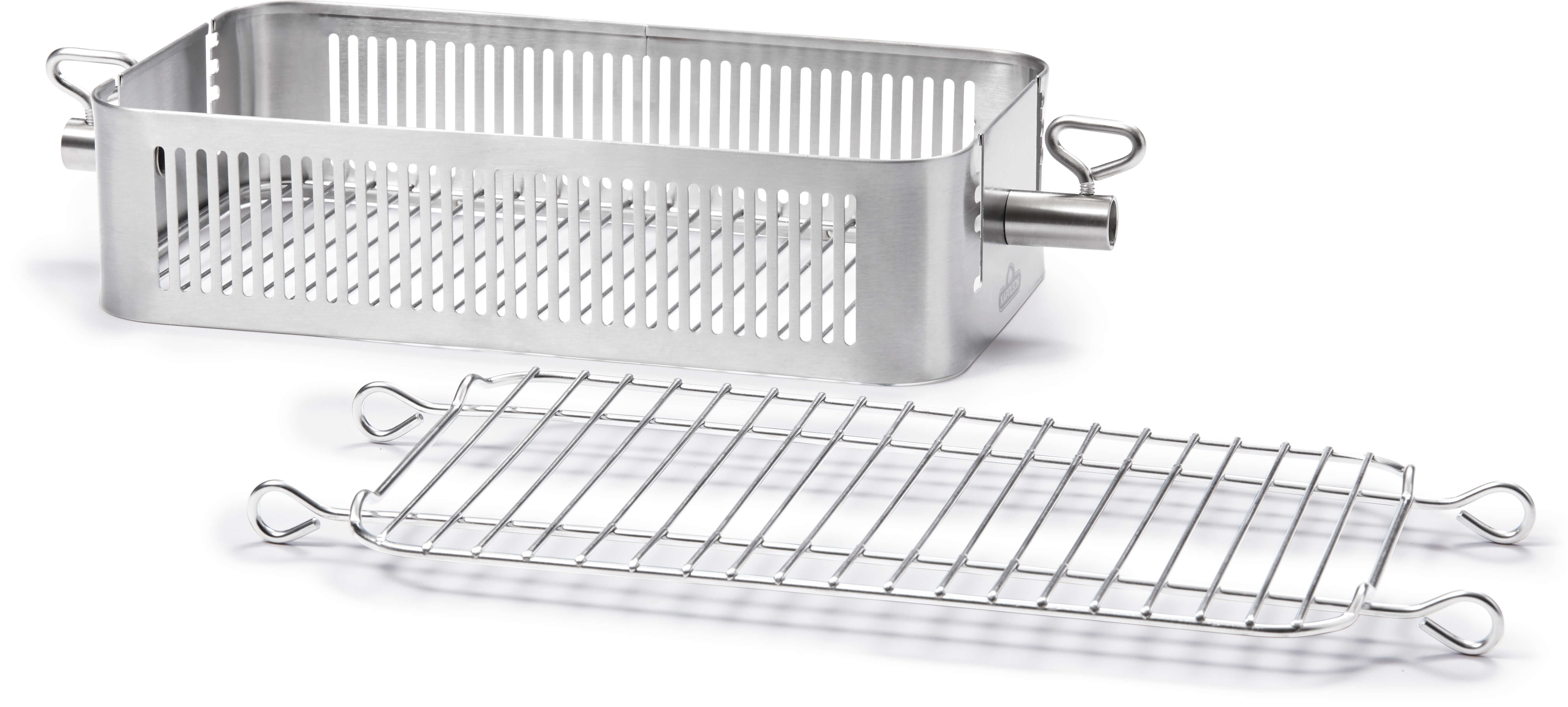 Napoleon Edelstahl-Grillkorb für Drehspieß, einstellbar 57013