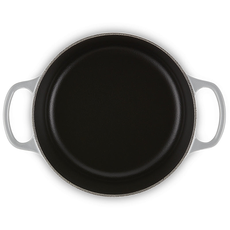 Le Creuset Bräter rund Signature 18 cm Perlgrau