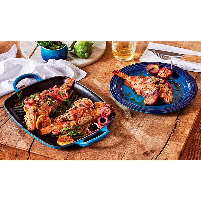 Le Creuset Speiseteller 27 cm Azure