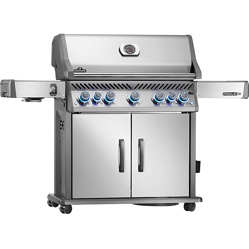 Napoleon Rogue PRO-S 625 Gasgrill mit Edelstahl Rosten, Edelstahl