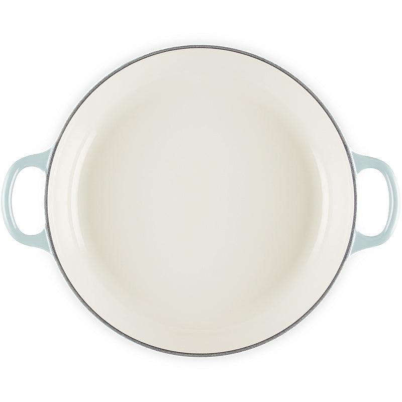 Le Creuset Gourmet-Profitopf Signature Blume 26 cm Sea Salt