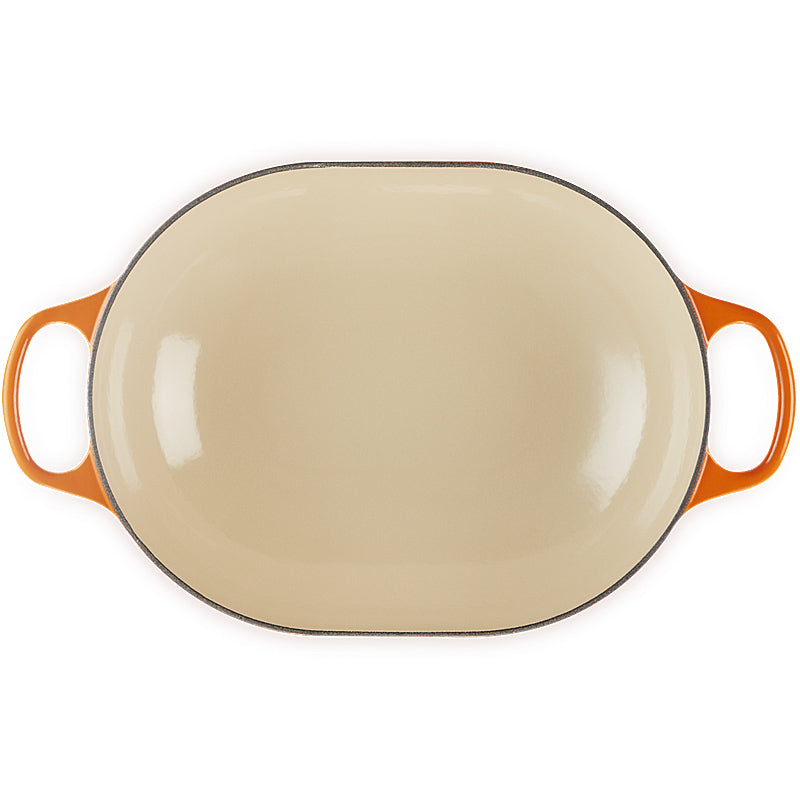 Le Creuset Oblong Signature 31 cm Ofenrot
