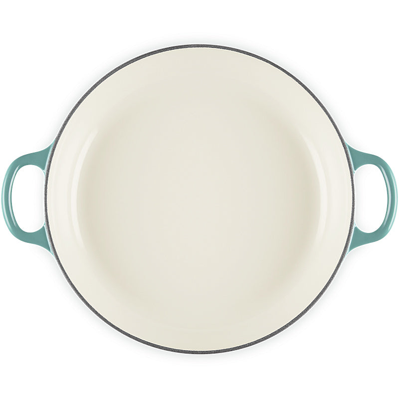 Le Creuset Gourmet-Profitopf Signature Blume 26 cm Bleu Riviera